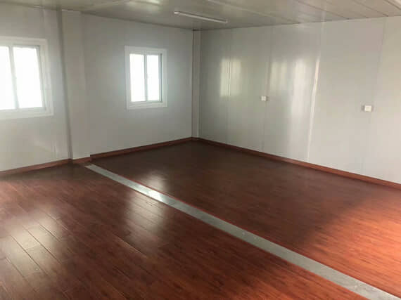 打包式集裝箱活動房室內辦公室圖片