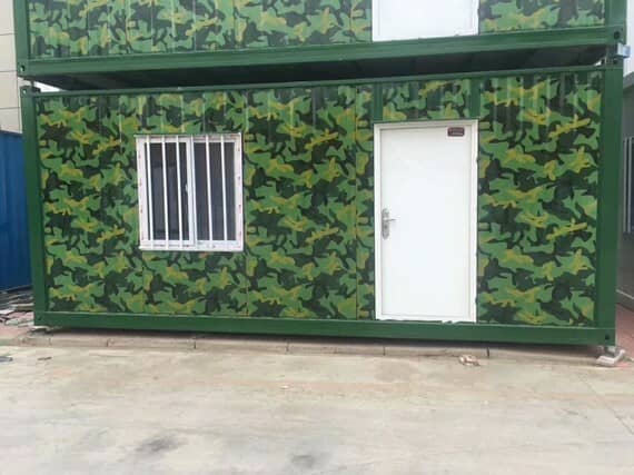 潮流型的集裝箱房屋圖