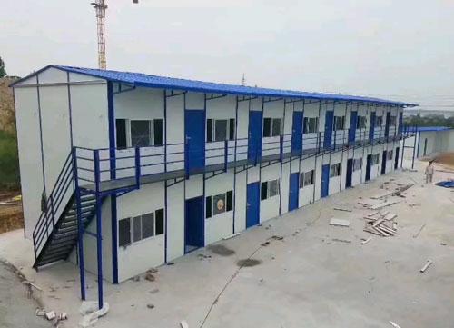 K式活動房的結構圖