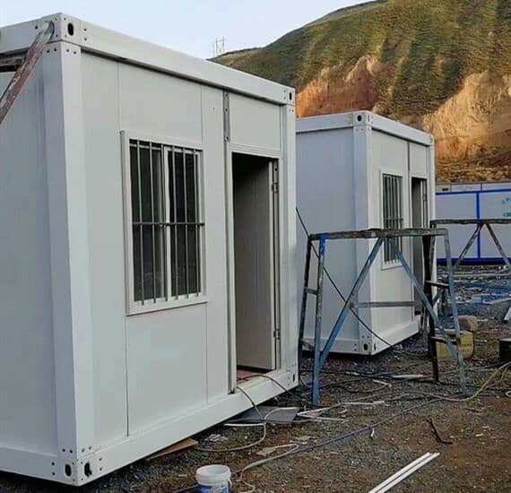 高速公路集裝箱式活動房