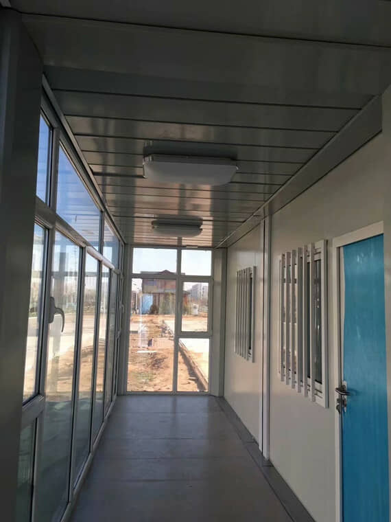 打包箱房走廊過道室內圖