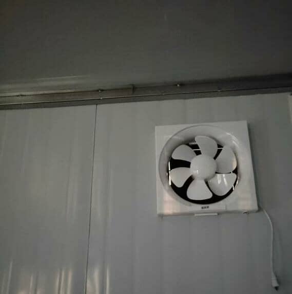 住人集裝箱室內排風扇圖